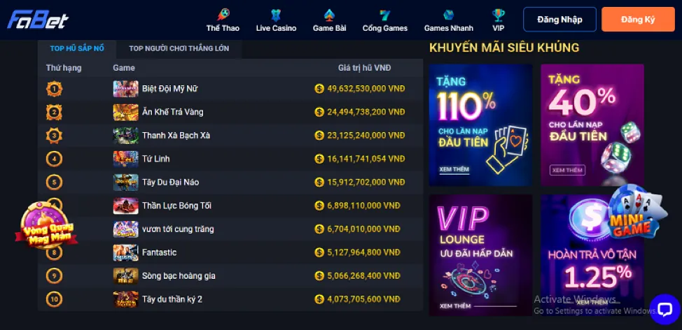 Chương Trình VIP Đặc Quyền nex88 login